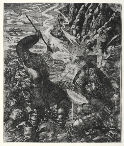 The Resurrection by Philipp Uffenbach, print, 1588