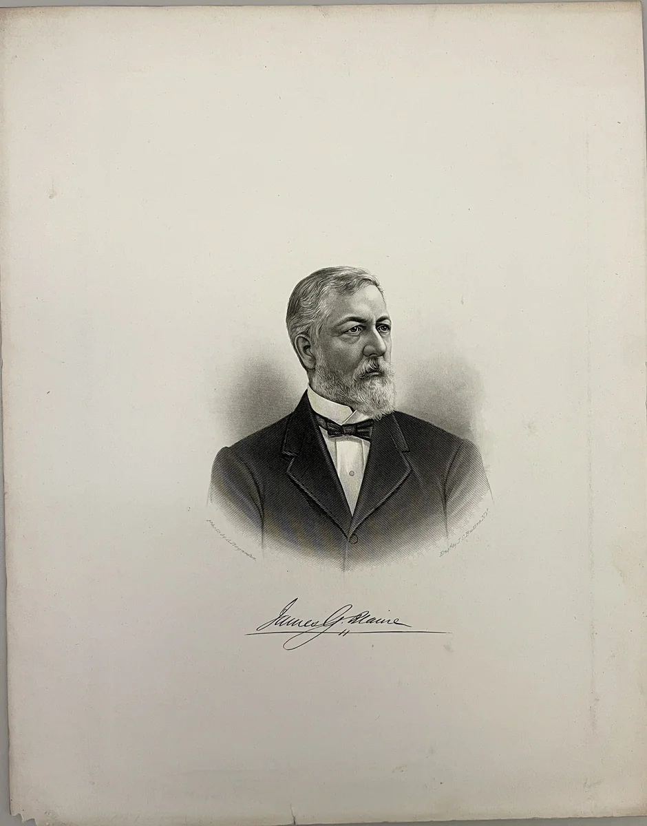 James G. Blaine by John Chester Buttre, other, 1841-1893