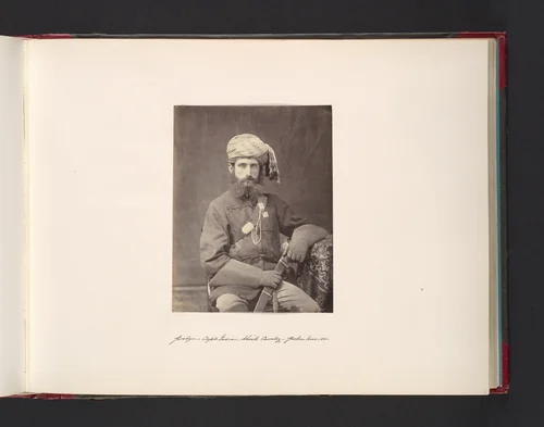 [Captain, Indian Sheik Cavalry, Pekin] by John Thomson, photograph, 1860