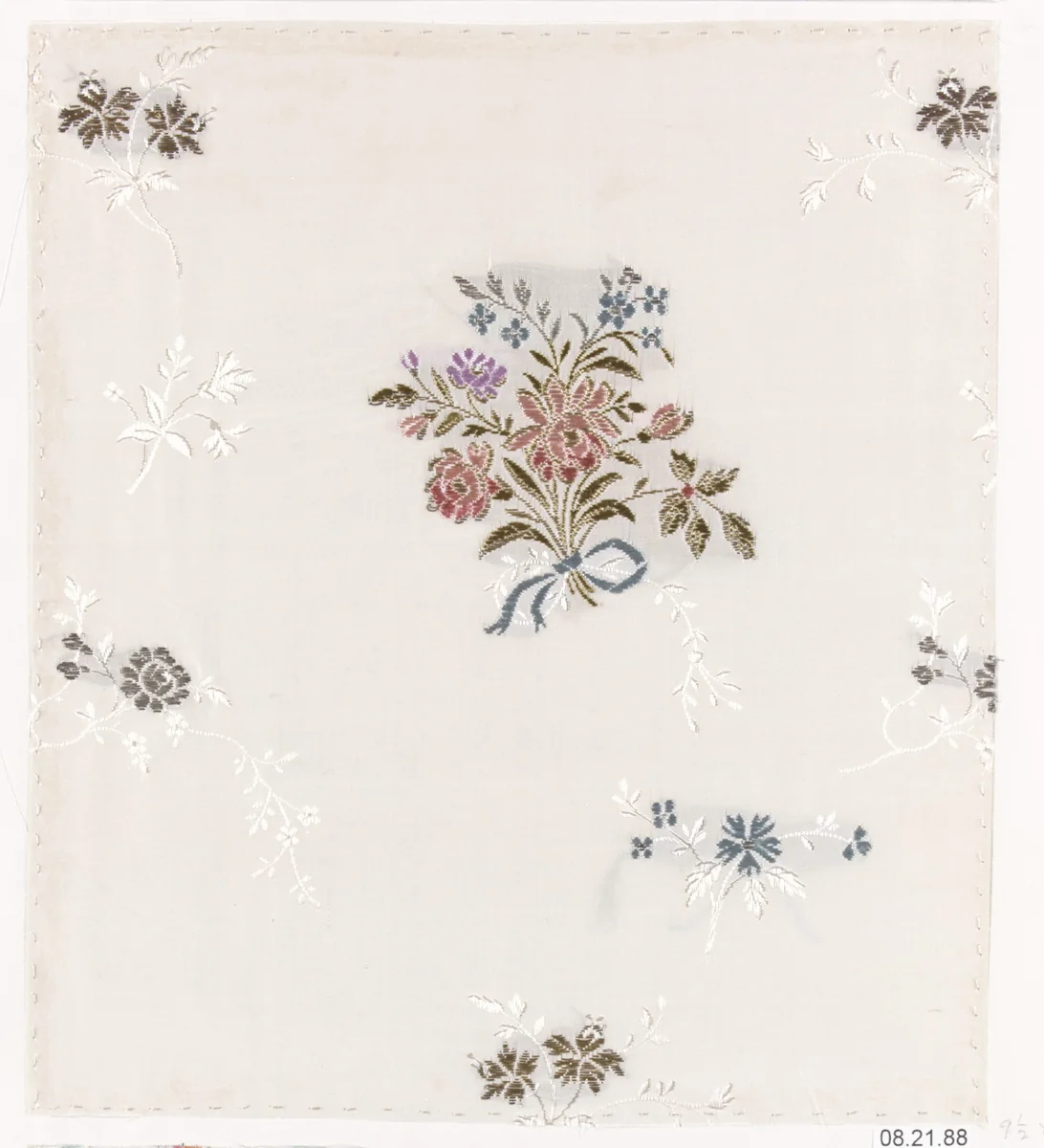 Textile sample by Unknown Designer, textile, 1900
