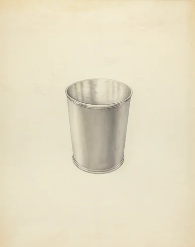 Silver Beaker by Hester Duany, index of american design, 1935-1942