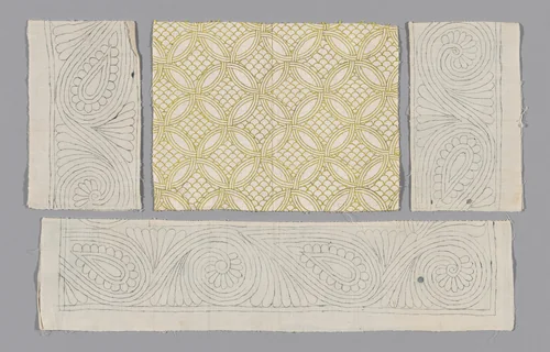 Pillow Sham (Unfinished) by Jane Bolas Vaughan, textile, 1675-1725