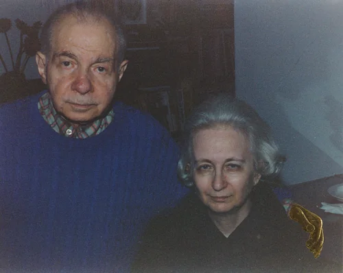 Herbert and Dorothy Vogel by Lynda Benglis, photograph, 1997-2007