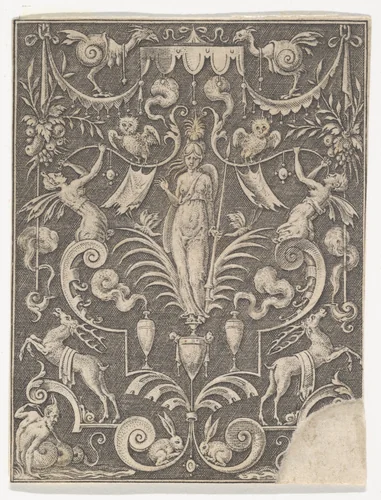 Bellone by Etienne Delaune, print, 1540-1583