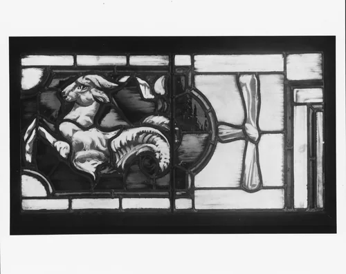 Stained Glass Panel by Otto Heinigke, artwork, 1897-1910