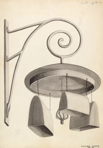 Colonial Chimes by Edward L. Loper, index of american design, 1936