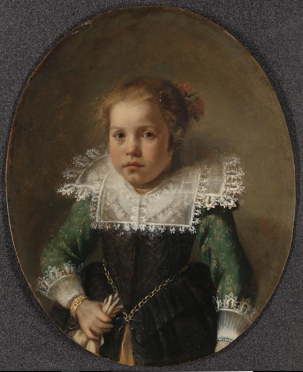 Portrait of Maria Cornelisdr van Esch by anonymous, painting, 1632