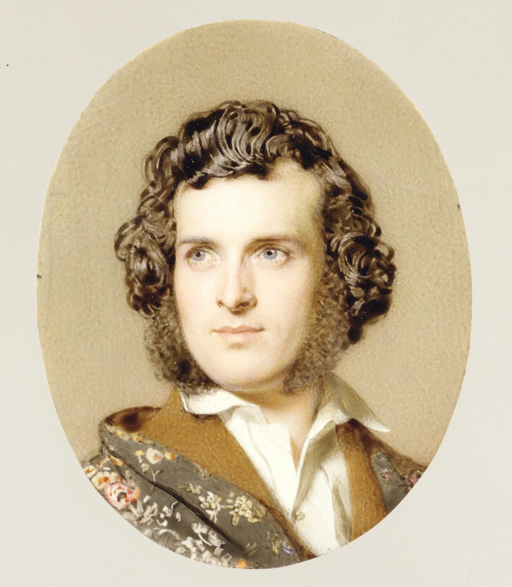 Self-Portrait by John Faed, other, 1845-1855