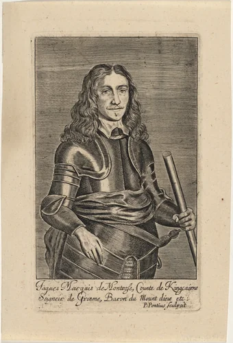 James Graham, First Marquess of Montrose by Paulus Pontius, print, 1603-1658