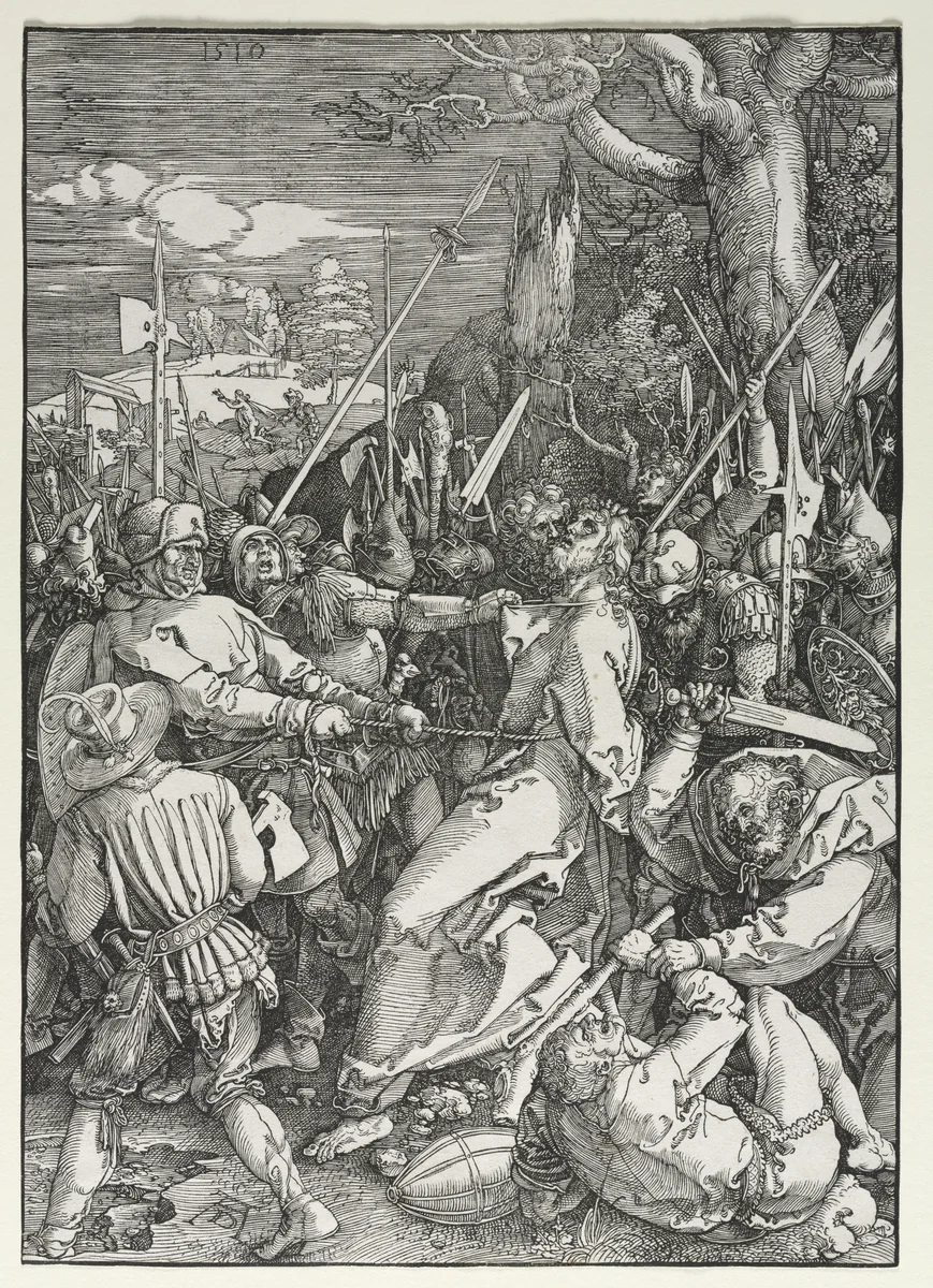 The Large Passion: The Betrayal of Christ by Albrecht Dürer, print, 1510