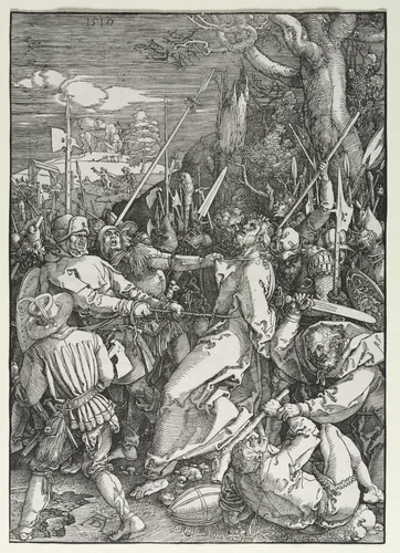 The Large Passion: The Betrayal of Christ by Albrecht Dürer, print, 1510