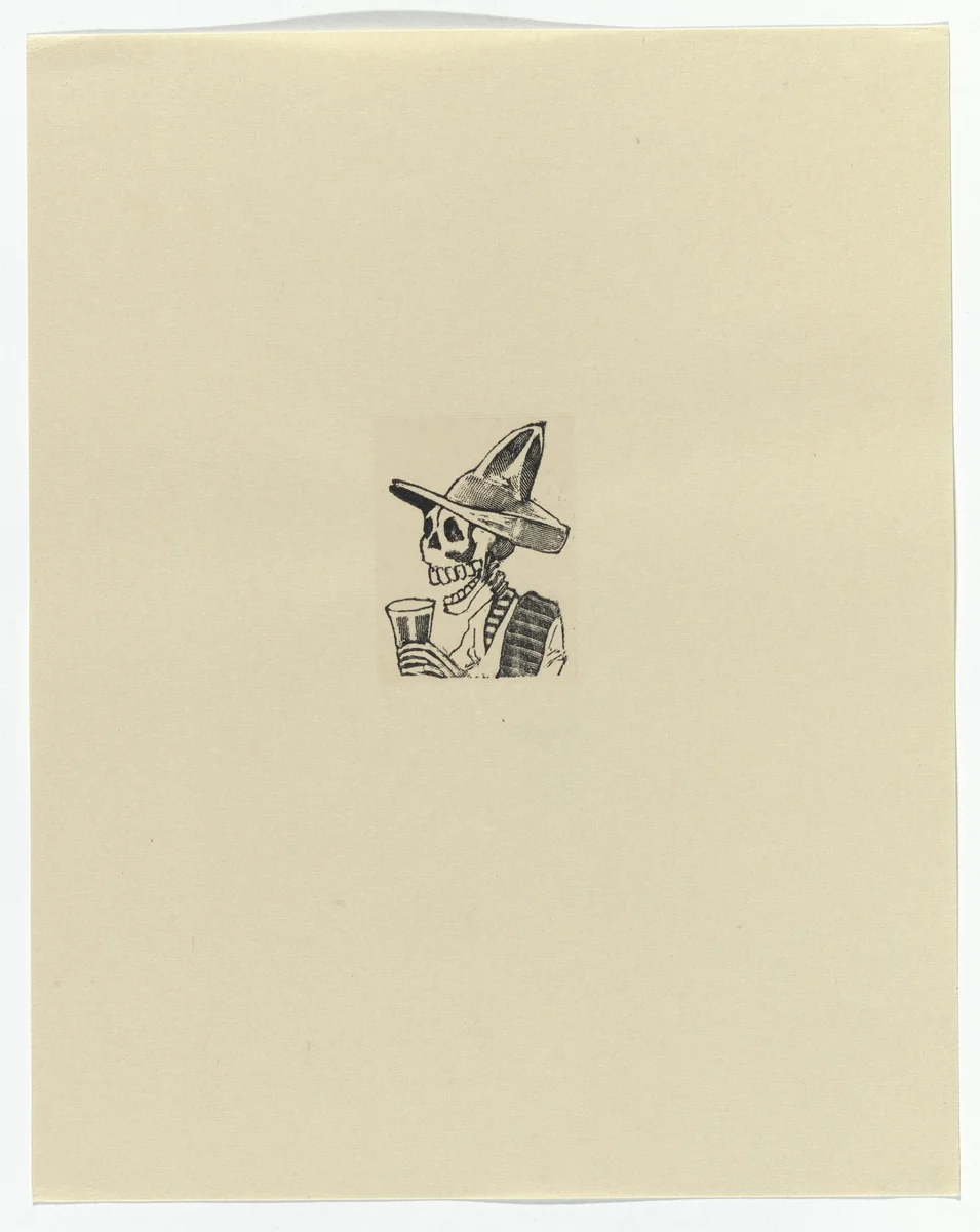 Calavera of the Good Defenders (Calaveras Los Buenos Valedores) by José Guadalupe Posada, print