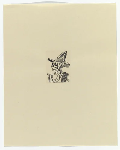 Calavera of the Good Defenders (Calaveras Los Buenos Valedores) by José Guadalupe Posada, print