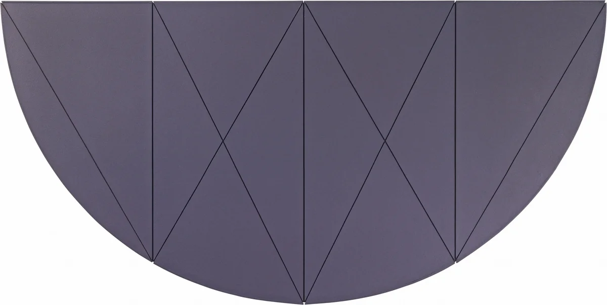 1/2 X Series (Medium Scale) by Robert Mangold, painting, 1968