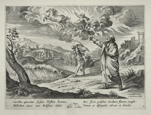 The Story of Elisha by Nicolaes Rijckmans, print, 1643