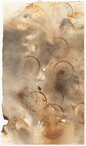 Fire 9 by John Cage, print, 1985