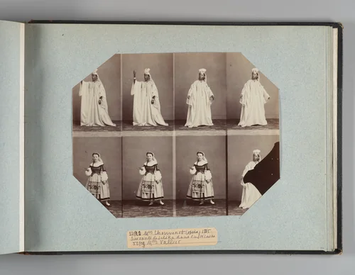 Mlle Thouvenot [?]; Mlle Vallier by André Adolphe-Eugène Disdéri, photograph, 1865