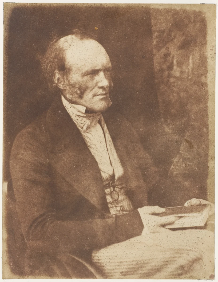 Sir Charles Lyell - Geologist by Hill and Adamson, photograph, 1843-1847