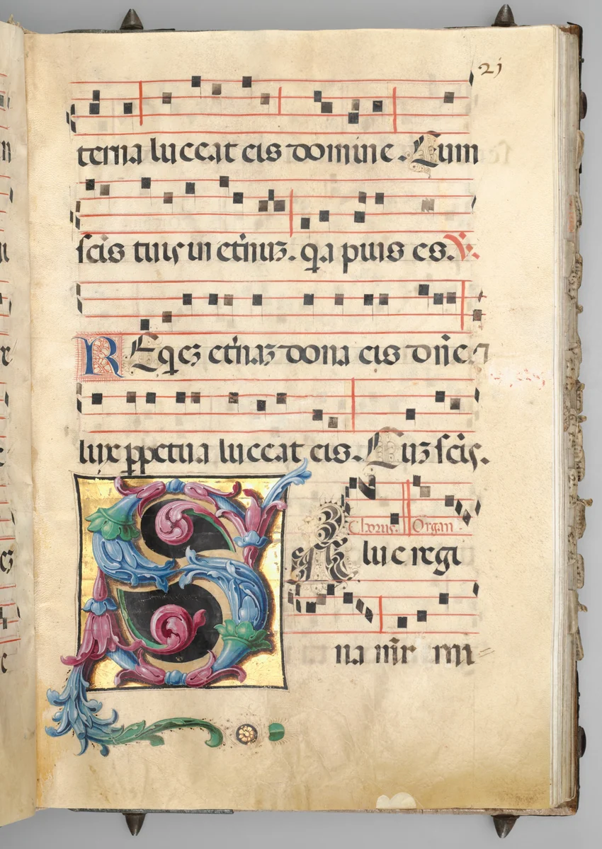 Gradual by Girolamo dai Libri, manuscript, 1515-1525