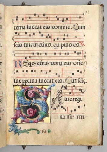 Gradual by Girolamo dai Libri, manuscript, 1515-1525