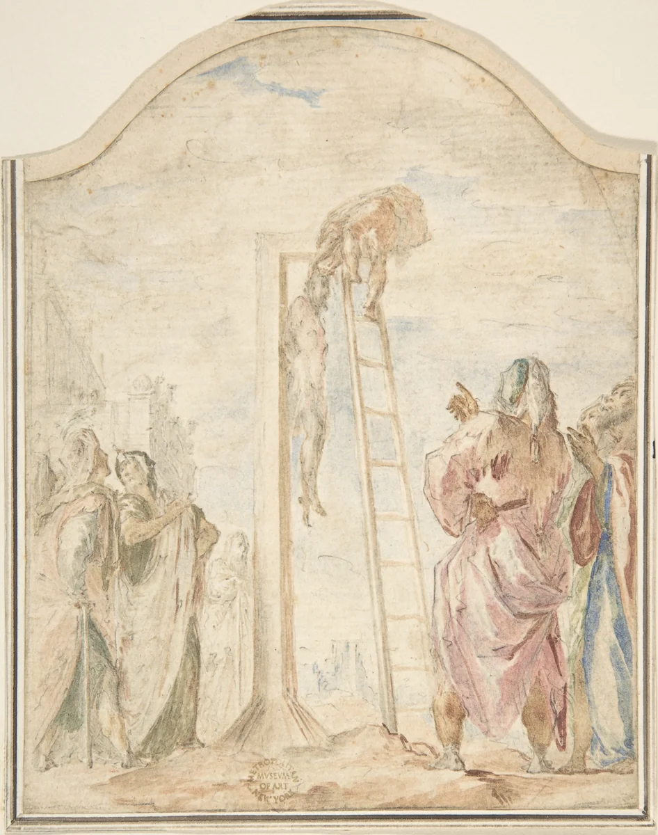 An Execution by anonymous, drawing, 1700-1800