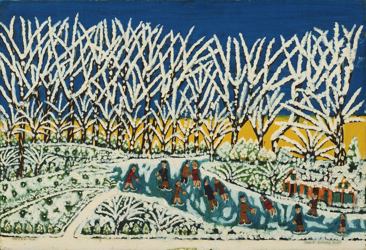 Dover, New Jersey by Israel Litwak, painting, 1947