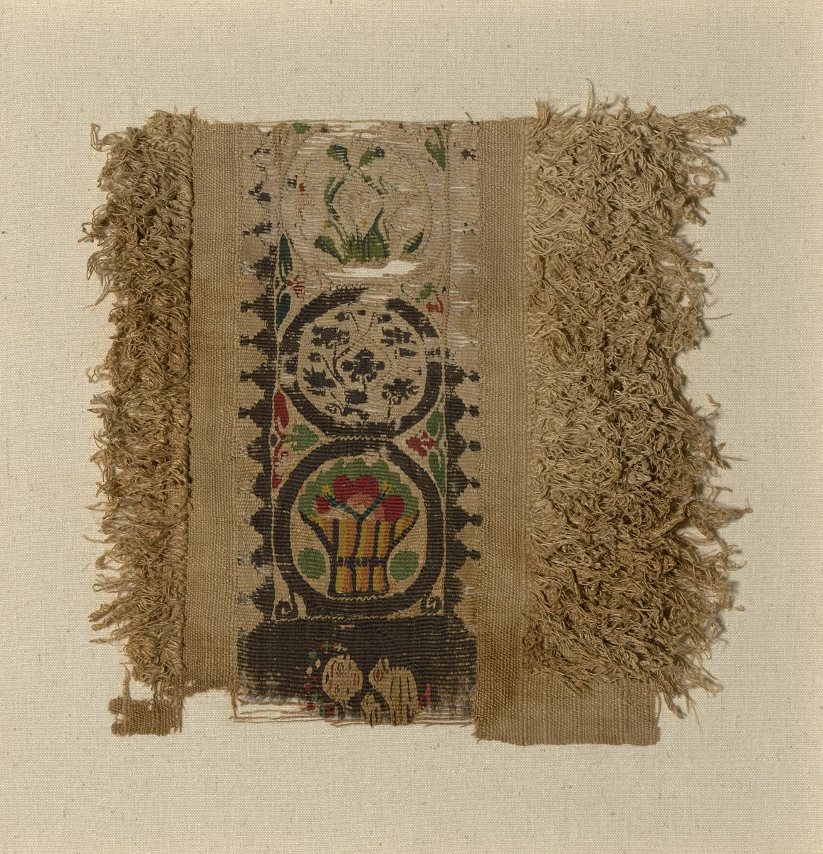 Fragment by Coptic Egypt, textile, 401-600