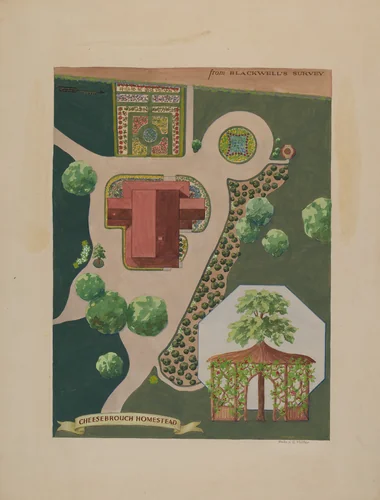 Cheeseborough Estate by Helen Miller, index of american design, 1936