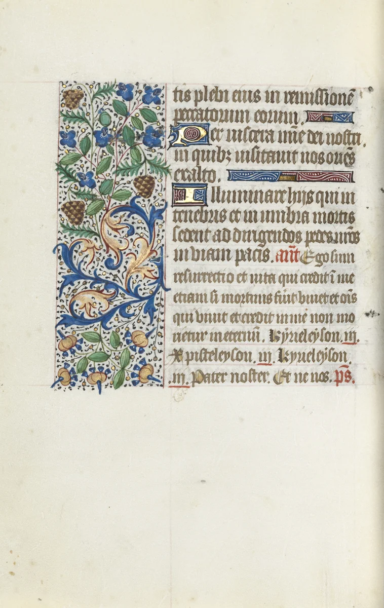 Book of Hours (Use of Rouen): fol. 144v by Master of the Geneva Latini, book, 1465-1475