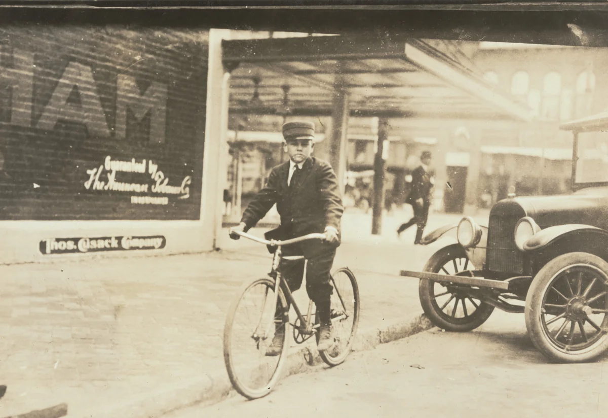 Ben Collins, Oklahoma City, Oklahoma by Lewis Wickes Hine, photograph, 1917