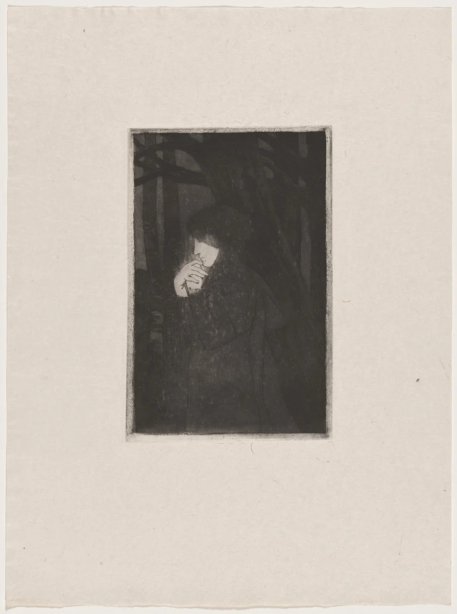 Passante by Auguste Donnay, print, 1895