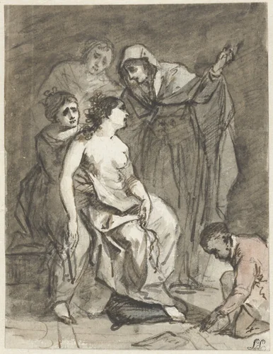 Boetende Magdalena by Jurriaan Andriessen, drawing, 1765