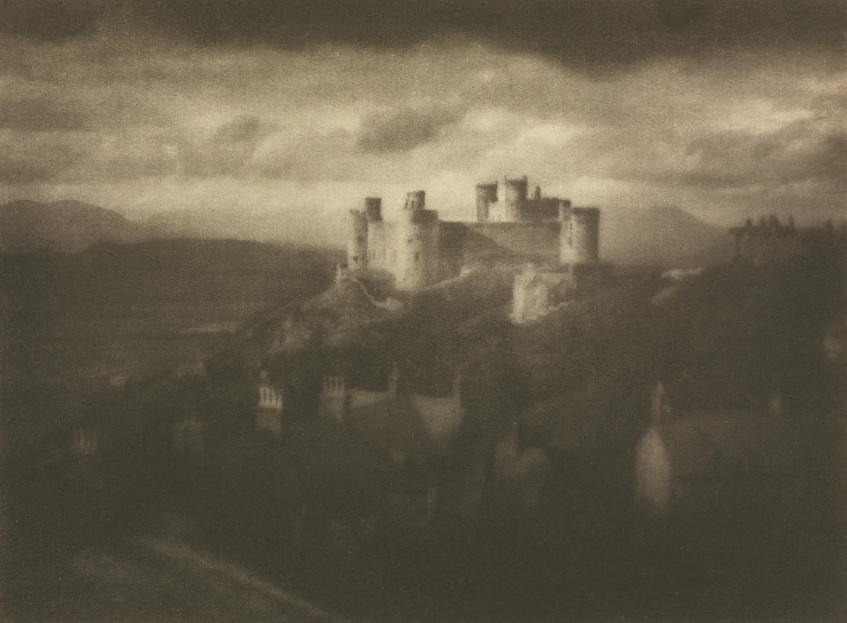 Camera Work: Harlech Castle by George Davison, book, 1909