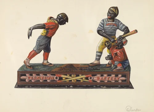 Toy Bank by Ethel Clarke, index of american design, 1938