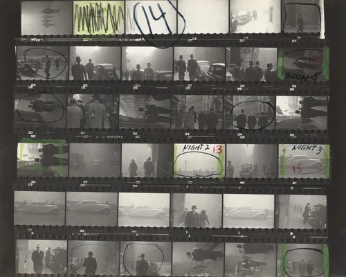 City of London 14/Black White and Things 10 by Robert Frank, photograph, 1952-1953