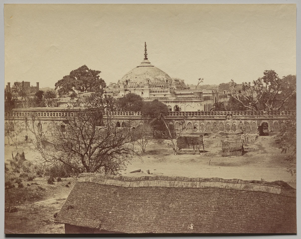 The Shah Nyjuff or Najaf by Felice A. Beato, photograph, 1858