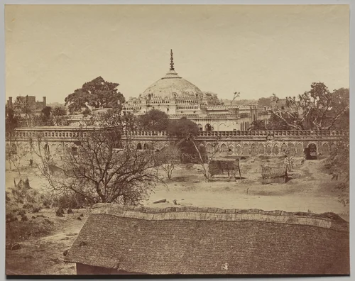 The Shah Nyjuff or Najaf by Felice A. Beato, photograph, 1858