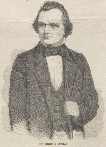 Hon. Stephen A. Douglas by Winslow Homer, print, 1859