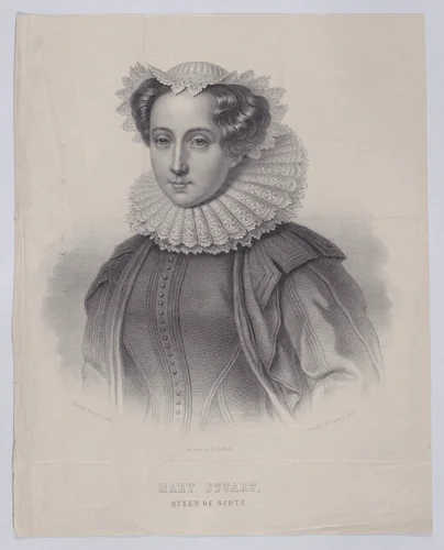 Mary, Queen of Scots by Schenck & McFarlane, print, 1850-1871