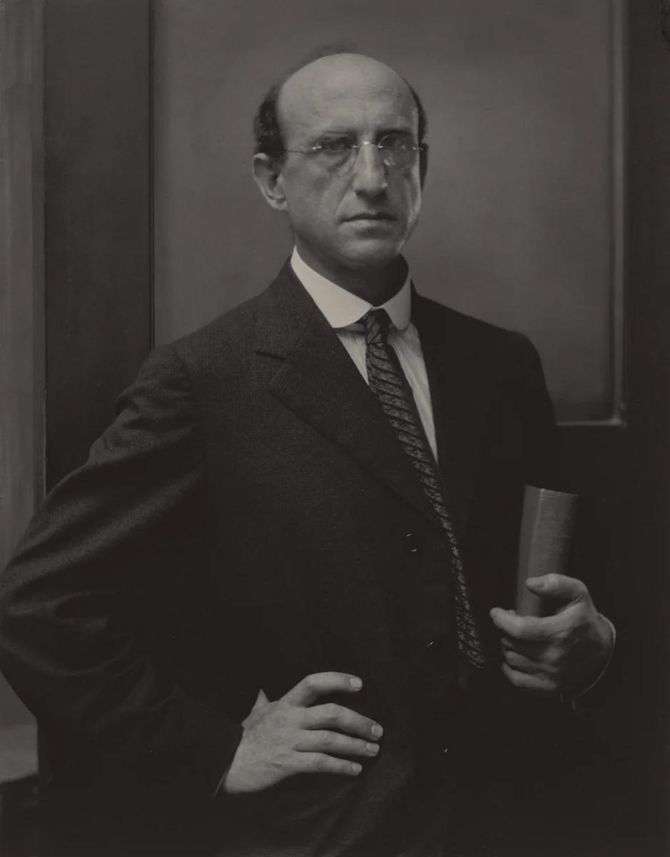 Leo Stein by Alfred Stieglitz, photograph, 1917