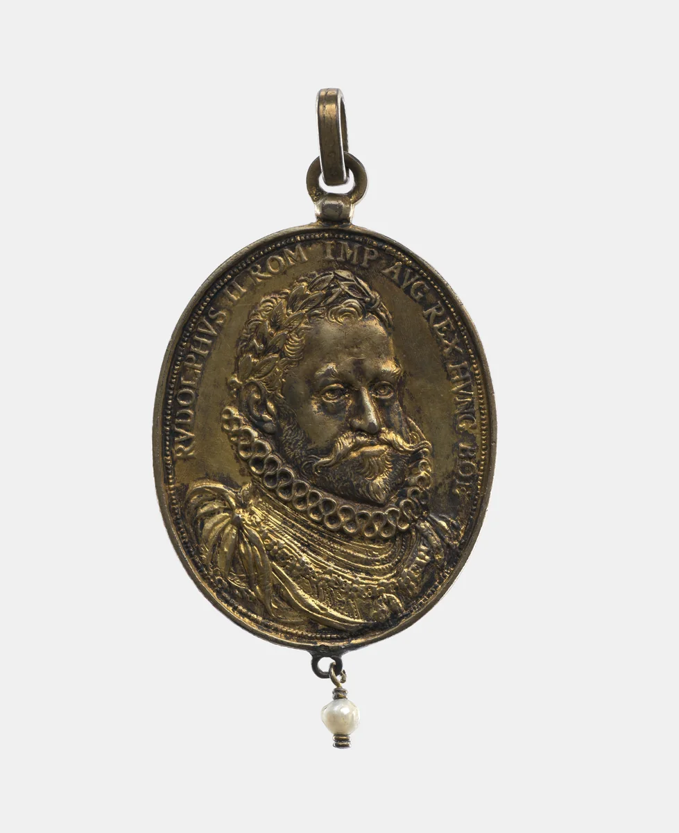Rudolf II of Hapsburg 1552-1612, Emperor 1576-1612 by Paulus Willemsz. van Vianen, metalwork, 1603-1612