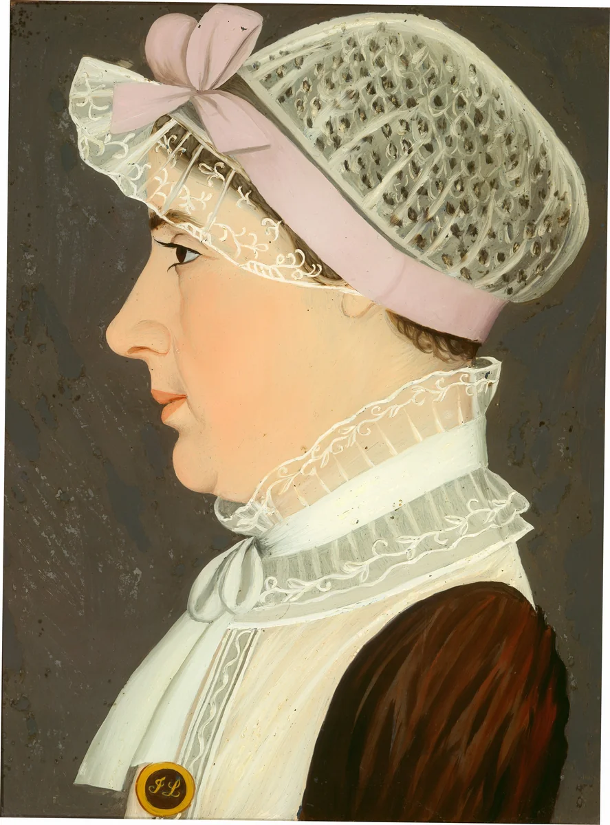 Portrait of J. L. by Benjamin Greenleaf, painting, 1810-1818