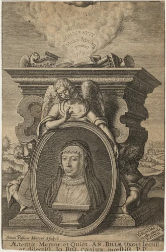 Anne Bill by Simon van de Passe, print, 1595-1647