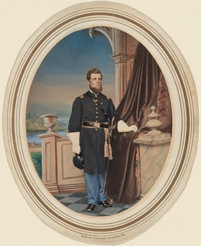 Portrait of a First Lieutenant, Infantry by Wolff's Gallery, photograph, 1858-1868