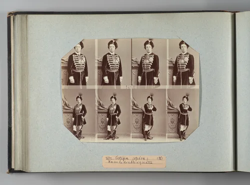 Petipa dans le Diable à quatre by André Adolphe-Eugène Disdéri, photograph, 1861