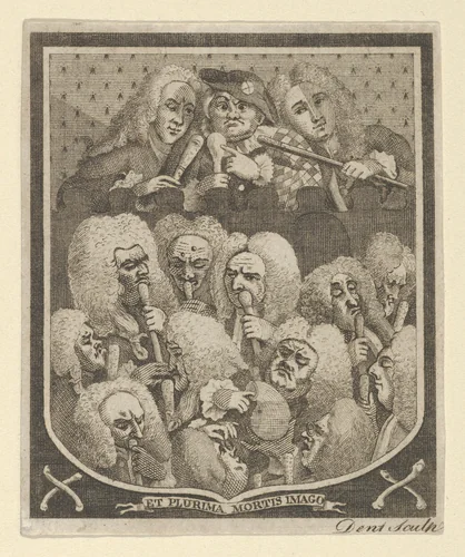 The Company of Undertakers by Dent, print, 1795-1805