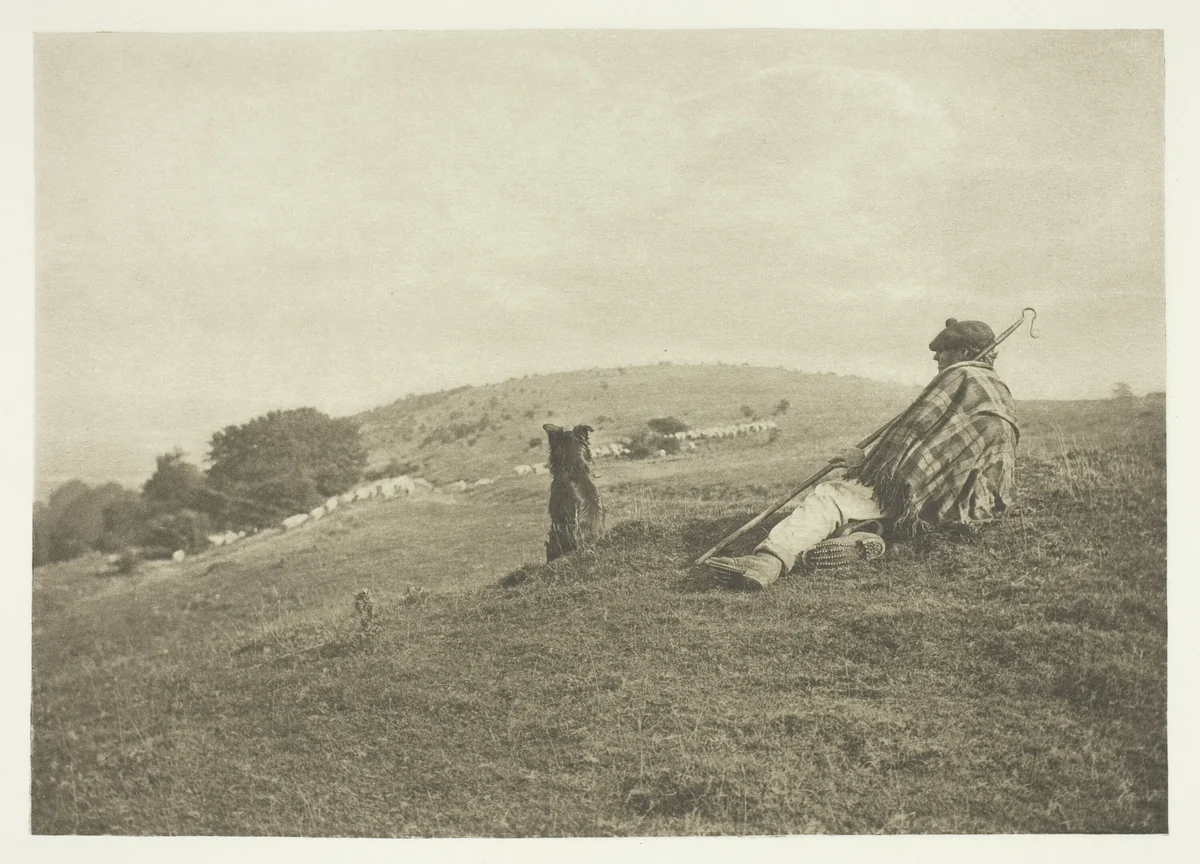 A Pastoral by B. Gay Wilkinson, print, 1880-1890
