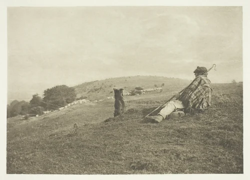 A Pastoral by B. Gay Wilkinson, print, 1880-1890