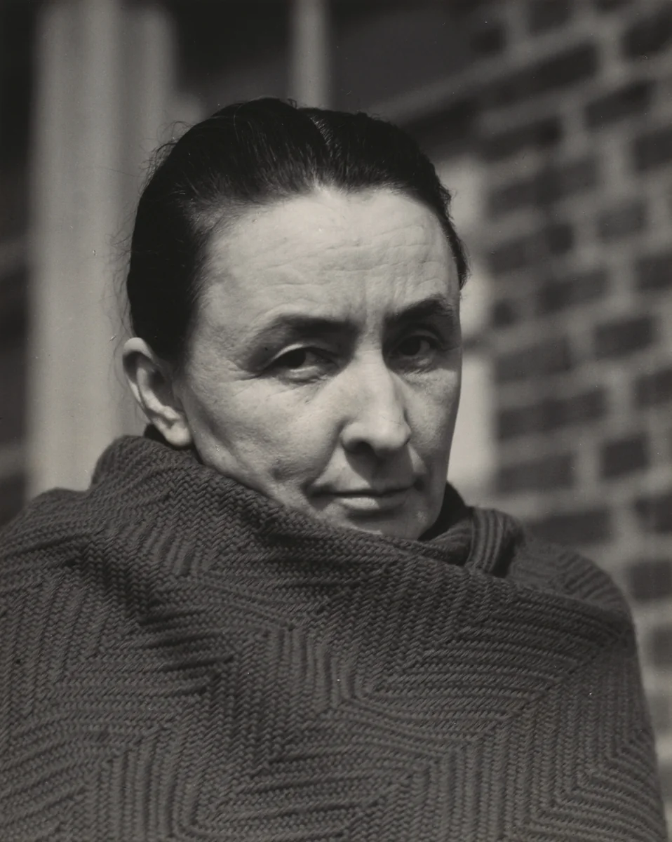 Georgia O'Keeffe by Alfred Stieglitz, photograph, 1936-1937