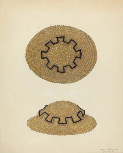 Hat by Marie Famularo, index of american design, 1936